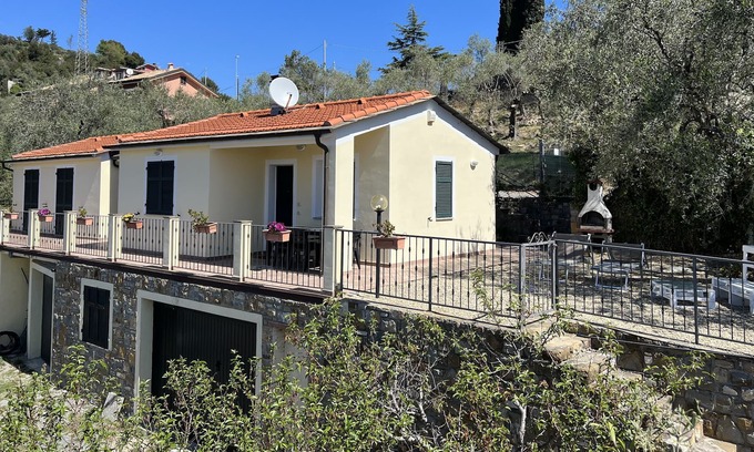 Imperia Villa | Holiday Home Villa Le Colle with Sea View, Garden & Terraces