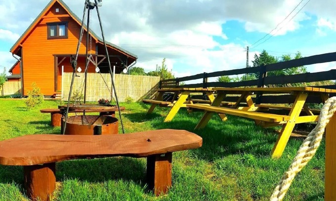 Junoszyno House | holiday house "Eko Domek" with private terrace