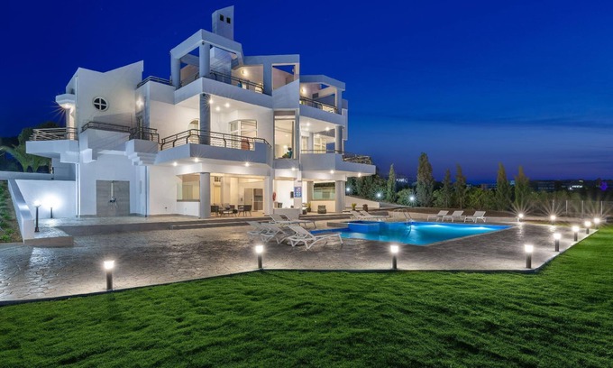 Petaloudes House | Holiday house Triánda for 1 - 14 persons with 6 bedrooms - Holiday house