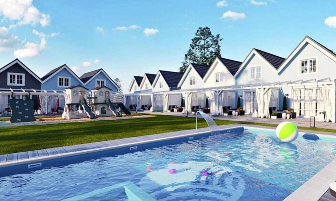 Mielno House | Holiday houses with pool, Mielno