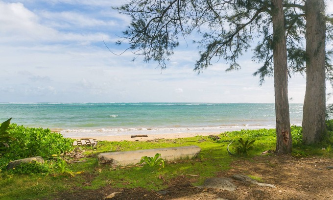 Punaluu House | Home across the Beach-A