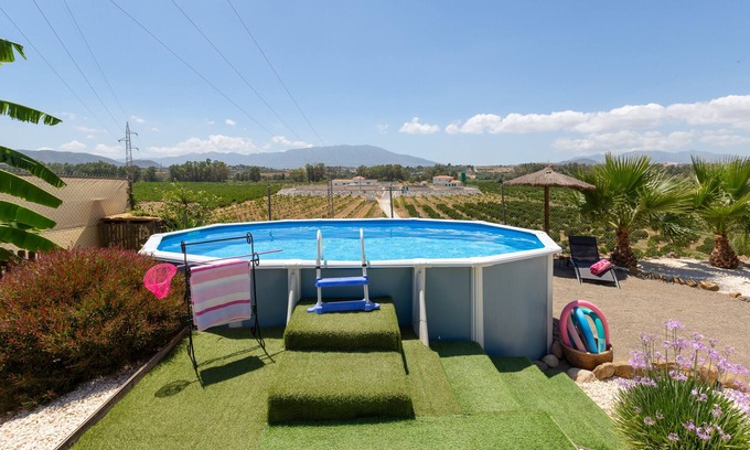 Pizarra Villa | HOME BENITEZ COUNTRY - Cozy country home with private above ground pool. Wifi free