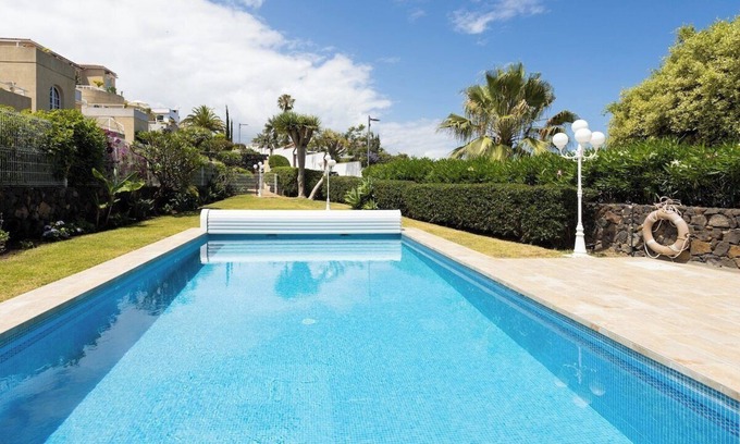 Santa Ursula Apartment | Home2Book Elegant Stay with Garden, BBQ & Pool