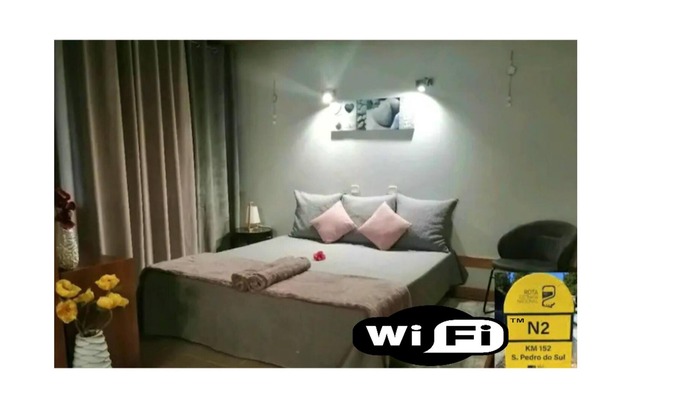 Sao Pedro do Sul Apartment | Homerez - Appartement for 2 ppl. with terrace and balcony at São Pedro do Sul