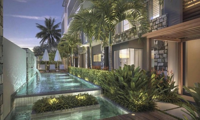 Flic-en-Flac Apartment | Homerez - Apt in Flic en Flac + pool
