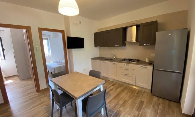 Chiesiola Apartment | Homerez - Charming Apartment in Vieste with Shared Pool and Garden
