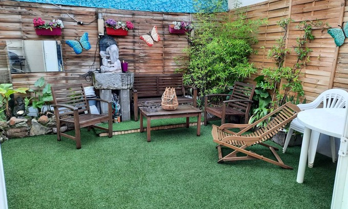 Cerences House | Homerez - Charming house in Cérences with garden 55 m²