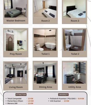 Kampung Sungai Karang Darat House | Homestay Anakanda Mu'iz & Ai'syah