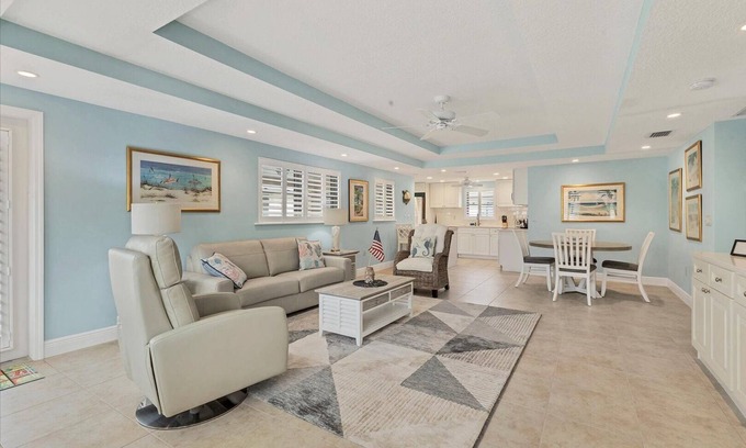 Central Sarasota Villa | Horizons West Villa B-7 - Located on Crescent Beach - it's #1