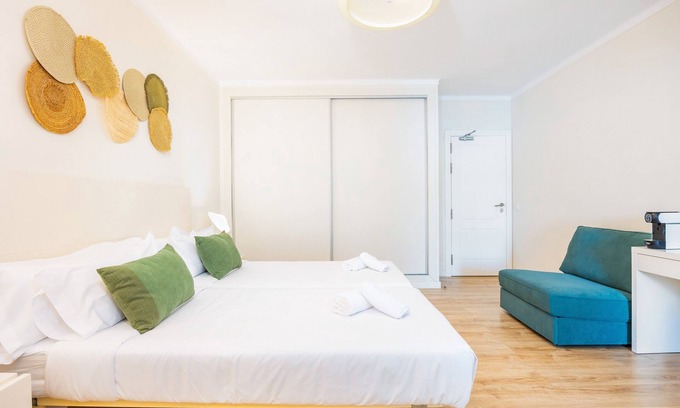 Canyamel Apartment | Hostal Boutique Canyamel, 112 Double Room with Sea View, Private Terrace, Wi-Fi and Air Conditioning