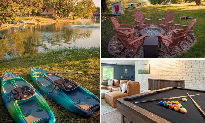 Rockford House | Hot Tub~Gameroom~Theater~Gym~Lake Views