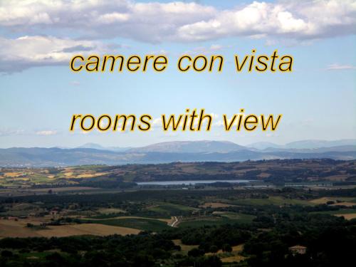 Montepulciano Hotel | Hotel Sangallo B&B - panoramic position - Valley and vineyard view- family run
