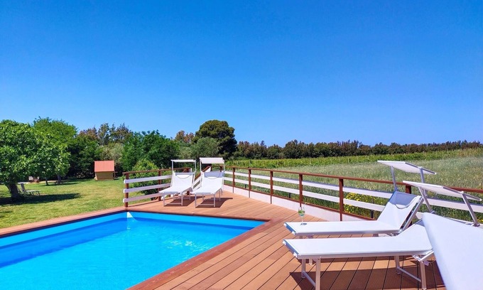 Alghero House | HOUSE 2 MINUTES FROM THE SEA SURROUNDED BY NATURE, WITH SWIMMING POOL AND HOT TUB