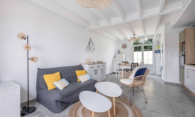 Pornichet Ski Chalet | House for 4 people, only 450m from the beaches!