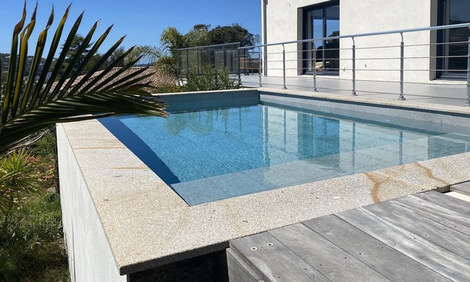 Molini Villa | House Villa Livia swimming pool 500m from the beach