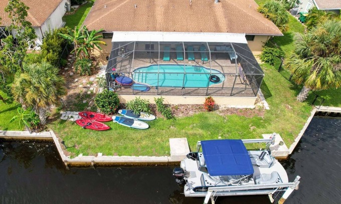 Port Charlotte House | House With A Boat - Boat, Heated Pool, Fishing