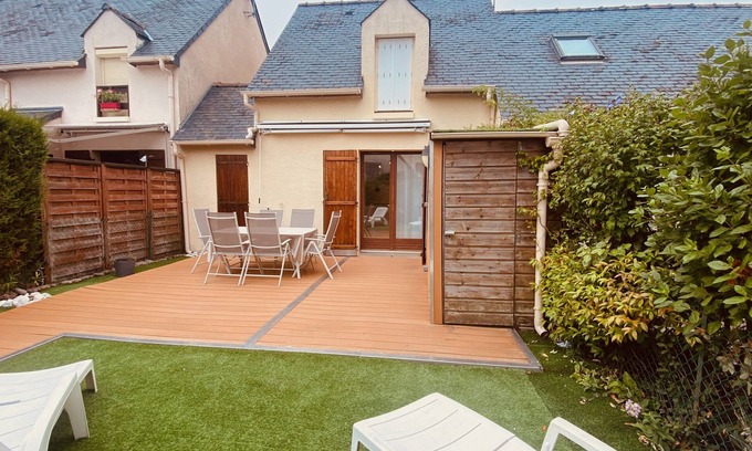 Guerande House | House with garden in a residence with swimming pool (10 min walk from the beach)