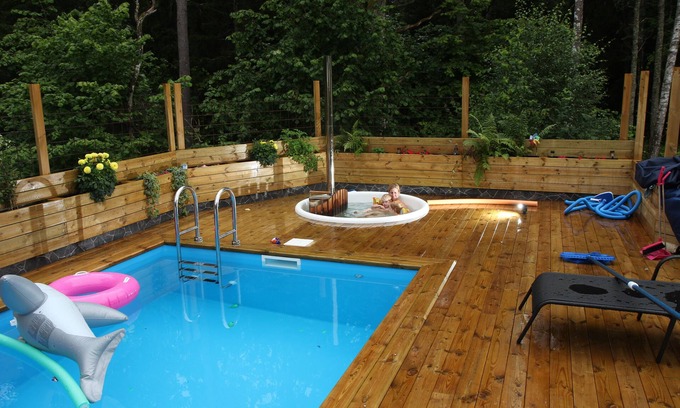 Fagersjo House | House with green surroundings and swimmingpool near Stockholm city