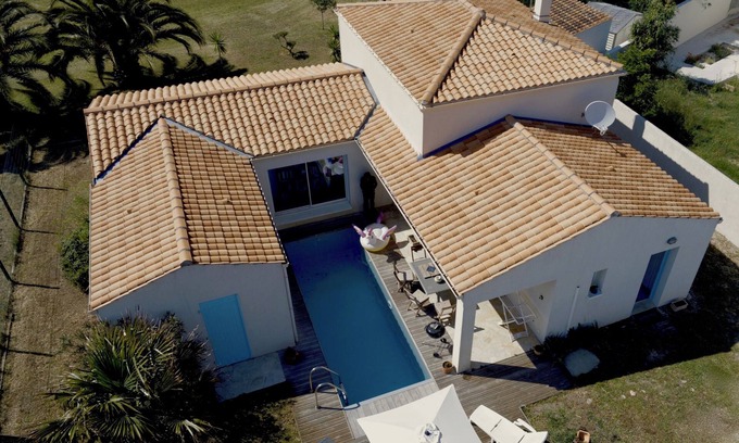 Saint-Denis-d'Oleron House | House with pool for 7 people