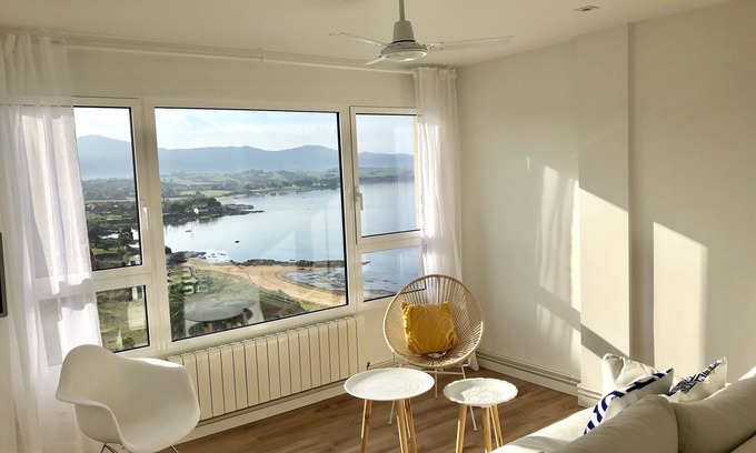 Pedrena Apartment | House with sea views in Pedreña (Cantabria) .Golf and Beach