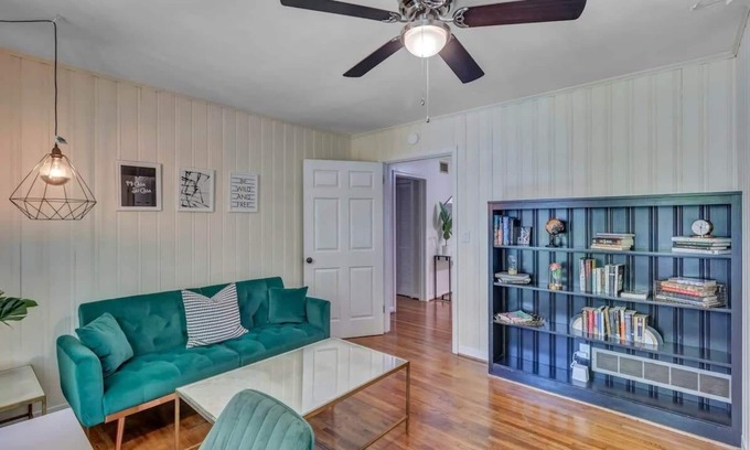 Avondale House | HUGE ranch style house with an MCM flare!