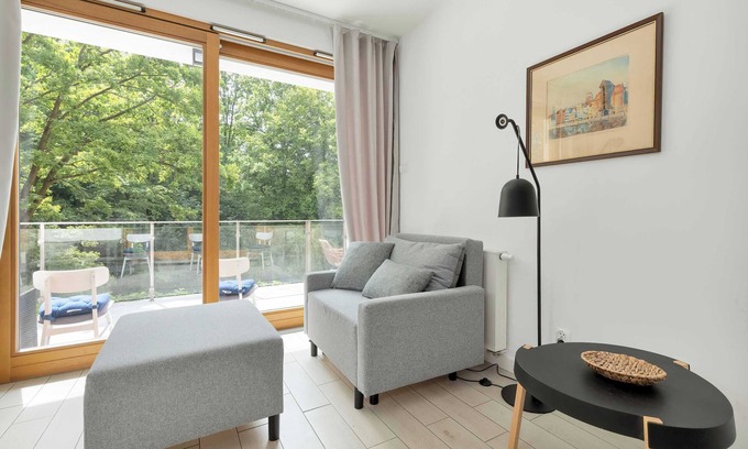 Redlowo Apartment | Huzarska 27 Gdynia Cosy Apartment Parking Balcony Redlowo