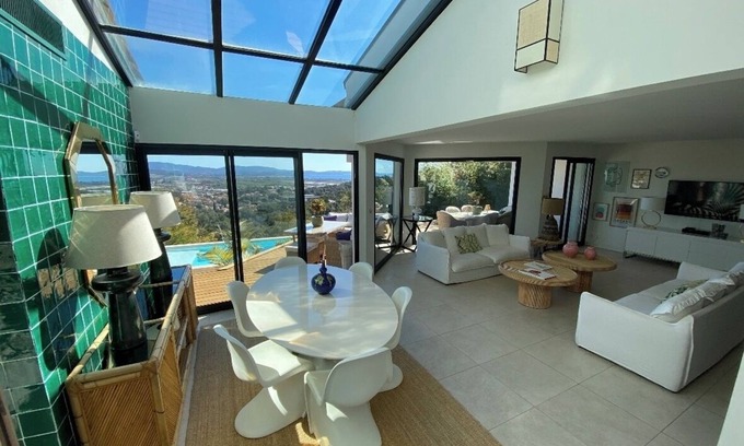 Hyeres House | Hyères Splendid Villa Sea View with Swimming Pool 5 mn from the beaches