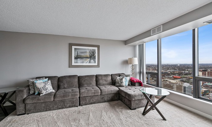 Windsor Condo | In the heart of downtown Windsor Penthouse Suite Change listing