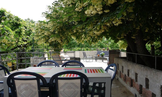 Mollans-sur-Ouveze House | In the shade of the lime tree