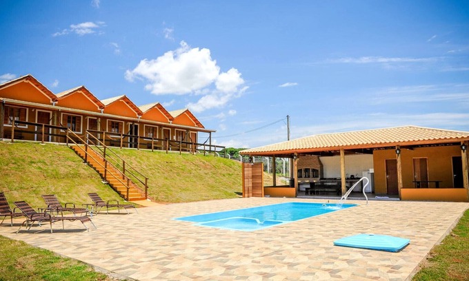 Socorro House | Incrível chácara com piscina e Wi-Fi em Socorro/SP