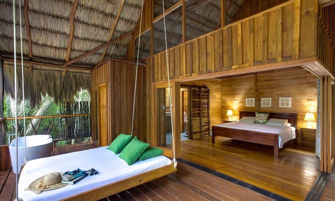 Negroman House | Incredible Jungle Views Treehouse w/Full Bath & Suspended Outdoor Day Bed
