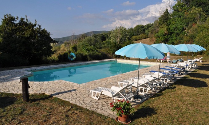 Radicondoli Cottage | Independent panoramic cottage in active farmhouse with shared pool Tuscany Siena