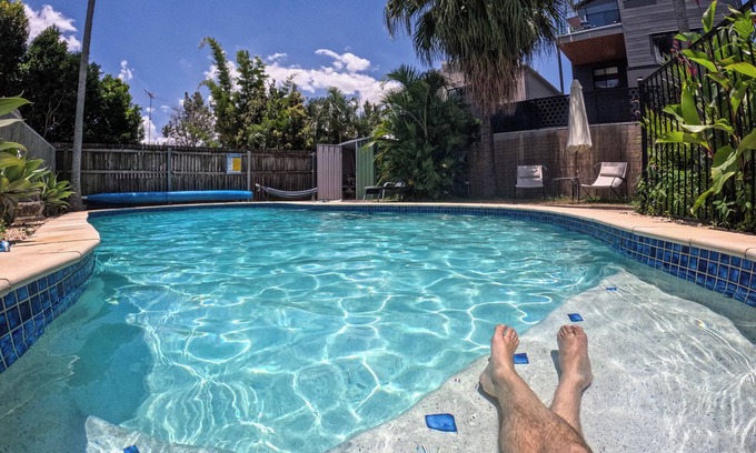 Milton House | Inner City Pool & Hot Tub Retreat, Downstairs Suite