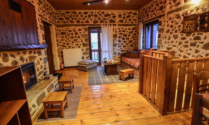 Ano Trikala House | Irida, two bedroom traditional stone house