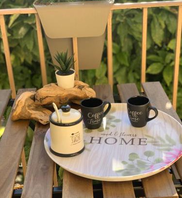 Vanchiglietta Apartment | Iris 128: il terrazzino sul giardino