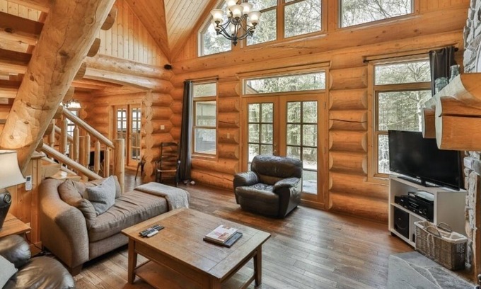 Fiddler Lake Resort Cabin | Isa-Bella, Private SPA&Sauna & Indoor/Outdoor Pools, High-speed Internet