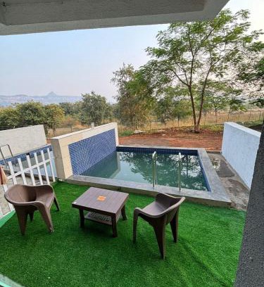 Karjat Apartment | Ivy Bliss Studio with Private Pool, B 09, Karjat