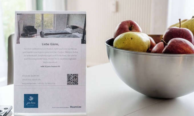 Dehrn Apartment | janu-homes - 3 room apartment - 7 beds, Lahnblick from Rheinberg