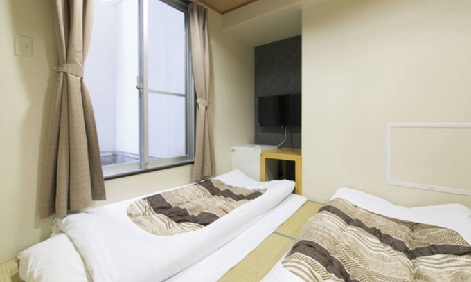 Naniwa Hotel | Japanese style twin room/Osaka Ōsaka