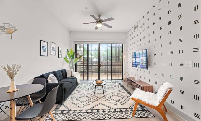 Oak Cliff Apartment | Japanese Zen 1BR | Bishop Arts No Cleaning Fee - D