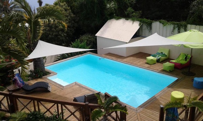 Les Avirons House | Jolie maison créole *Piscine et vue mer* 6/7 pers