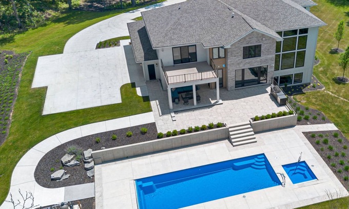 Stevensville House | Juniper Presents: Contemporary 26-Acre Estate w/Beach, Pool, Hot Tub & Sauna