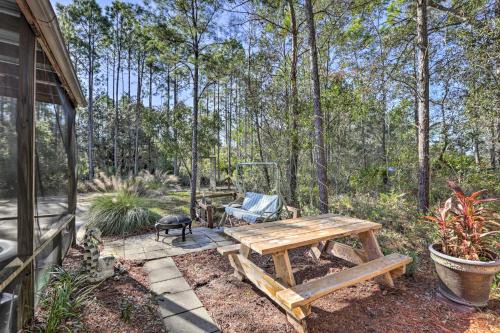 Salem House | Keaton Beach Escape with Hot Tub Less Than 2 Mi to Shore