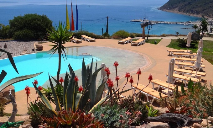 Kefalos Apartment | Kefalosbay Residence apartment R. D.C. & swimming pool & panorama of Kefalos bay