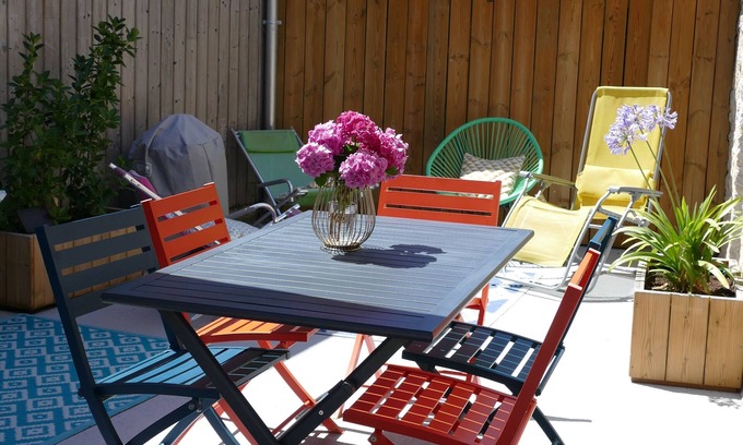 Lancieux House | Ker Augustine Peach houseeur 5 min beach, renovated Classified 3* Clevacances