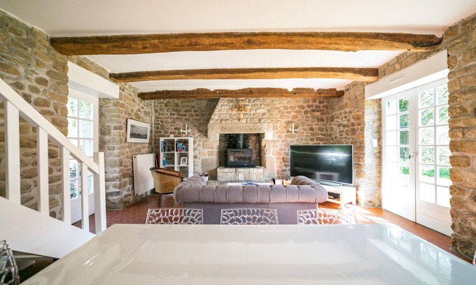 Locmariaquer House | Kerinis-Belle Longère et Studio avec Jardin