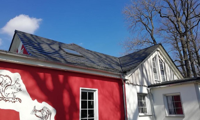 Vielau Apartment | Kleines Studio im Eichenwäldchen, 1 Zimmer Küche Bad