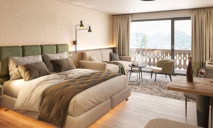 Tannheim Apartment | Komfort Doppelzimmer Akelei - Landhaus Sammer