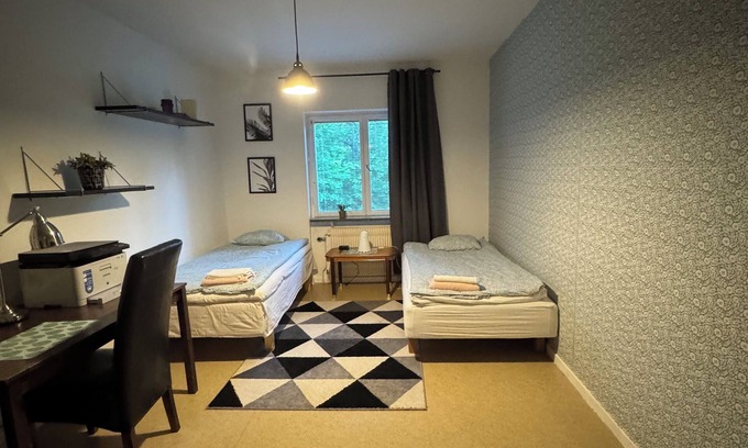 Ljungaverk House | Komplett lägenhet 90kvm för vindkraft företag