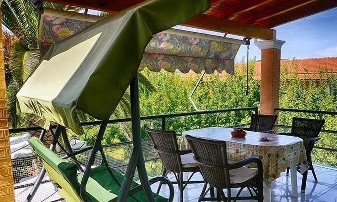 Agios Georgios Pagon Apartment | Kostas Apartment 11 - 300m from Agios Georgios Pagi beach